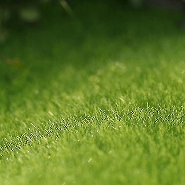 4st Grön gräsmatta Miniatyr Trädgårdsprydnad Gör-det-själv Dollhouse Svamp Kruka Dekoration
