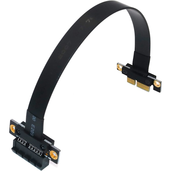 Stabil Hastighet Pcie 3.0 För 1U 2U Chassi, Supersnabb Pcie Förlängningskabel Högkvalitativ Guldpläterad Stöder Pci-e 1X (20Cm)