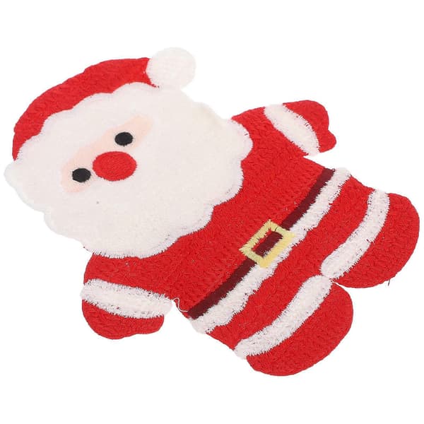 Jul Tomte Broderede Strygemærker Jul Juleapplikation Tøjtilbehør til Tøj Hatte Tasker