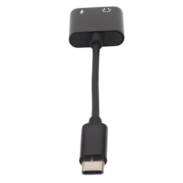 Effektiv USB Typ C till 3,5 mm Ljudadapter för Högupplöst Ljud, Inbyggt DAC-chip Stöder Hi-Res Audio, Var Avslappnad och Effektiv med Snabb