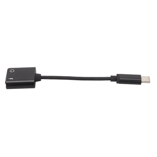 Effektiv USB Typ C till 3,5 mm Ljudadapter för Högupplöst Ljud, Inbyggt DAC-chip Stöder Hi-Res Audio, Var Avslappnad och Effektiv med Snabb