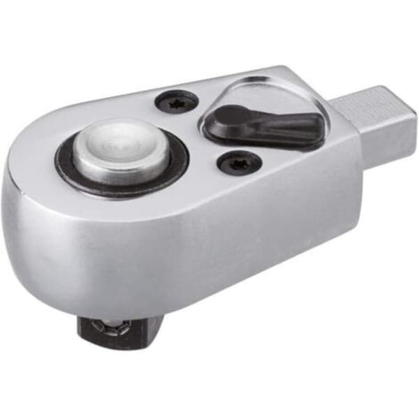 Ratchet Torque Head, Reversible Ratchet with Interchangeable Head. Square Torque Wrench Designed for Control Applications (12.7 mm)