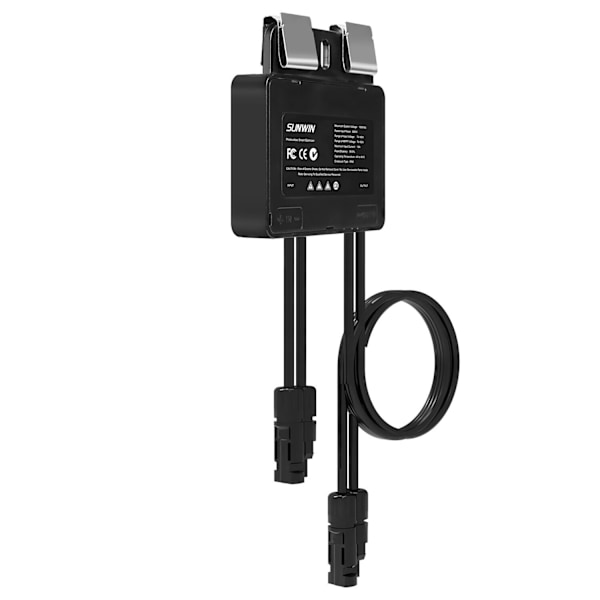Trådlös solenergioptimerare, Bluetooth-adapter för MPPT solcellsladdningsregulator, nätansluten växelriktare med WiFi-modul för fjärrövervakning,