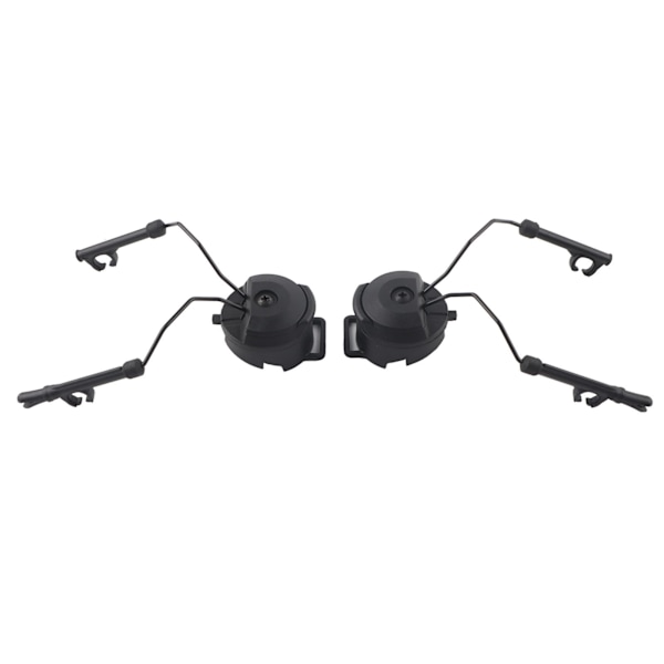 1 par hjelm bue skinne adapter sett for Peltor Comtac (svart)