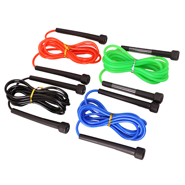 Hopprep i Blandade Färger, Ergonomiskt Grepp för Utomhuslek, Mångsidigt Repset Justerbar Längd, Hopprep för Träning, Perfekt för Barn Och