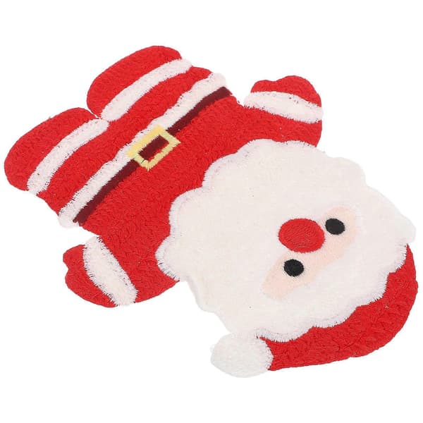 Jul Tomte Broderede Strygemærker Jul Juleapplikation Tøjtilbehør til Tøj Hatte Tasker