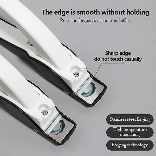 Multifunctional Anti-splash U-shaped False Nail Scissors Clipper Nail Clippers Professional False Nail Tips Clipper Manicure Tool