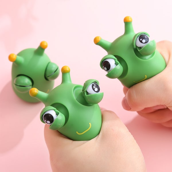 Dekompresjon Morsom Øyeeple Burst Bug Eye Popping Squeeze Toy Stress Relief Pinch Toy