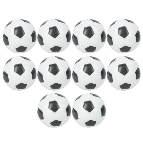 10pcs 63mm Ball Football Toy Decompression Educational Toy for Children AdultBlack White