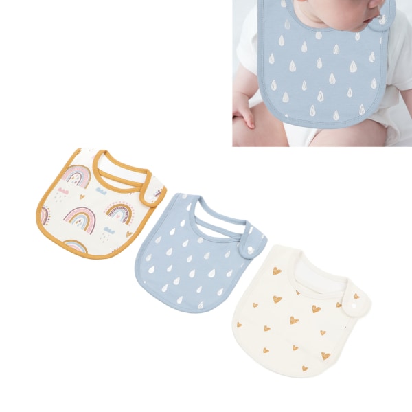 Baby Multi printed mönster tecknat toddler Bomullshaklapp för föräldrar Typ 4