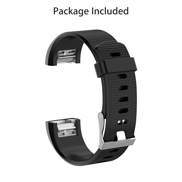 Miljövänliga elastomerarmband för Fitbit Charge 2, flera färger tillgängliga för att matcha dagliga outfits, lämpliga för både fitnessentusiaster och