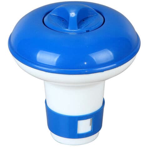 Flydende Klordispenser, Pool-diffusere, Diameter 13cm/5.1tommer Justerbar Flydende Doseringsenhed, Pooltilbehør til Spa Jacuzzi...