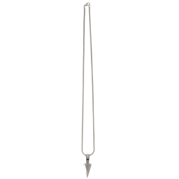 Arrowhead hänge halsband legering Vintage Spear Point kedja hänge