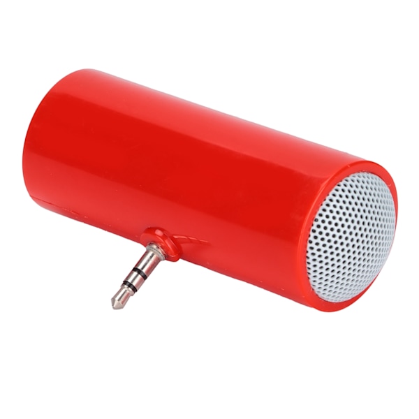 Minihögtalare för musikälskare, portabel plug-in-högtalare med modern design och tydlig ljudkvalitet, 3,5 mm-kontakt stereoljud för bred användning