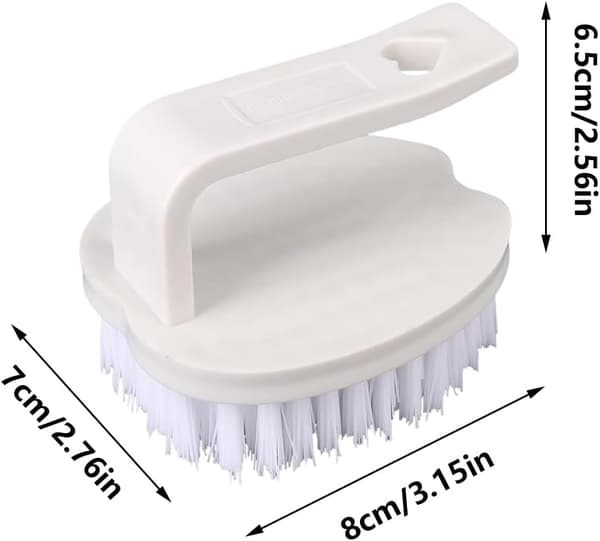 Vegetable Scrubber - Ergonomic Kitchen Brush | Compact Handy Scrubbing Gadget for Vegetables, Potatoes, Eggs