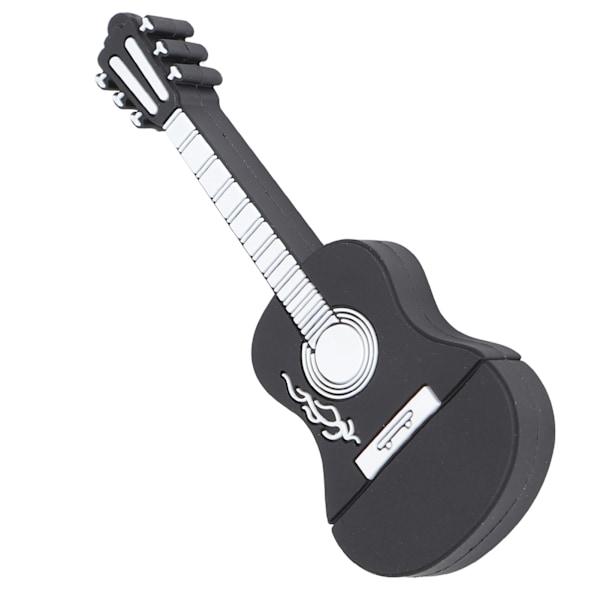 Kreativ Gitarrformad USB-minne, Lätt Att Använda Med Plug And Play-funktion, Premiumlagring För Viktiga Filer, 128GB USB 2.0 Musiknot