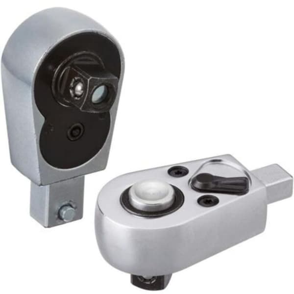 Ratchet Torque Head, Reversible Ratchet with Interchangeable Head. Square Torque Wrench Designed for Control Applications (12.7 mm)