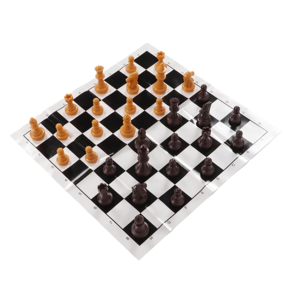 Sjakksett Internasjonalt standard sjakkspillsett med sjakkbrett for
