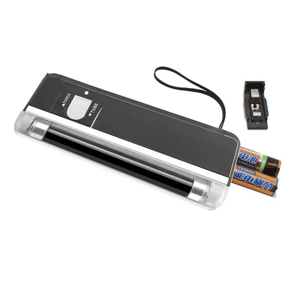 365nm Longwave UV Lamp for Fluorescent Stamps & Banknotes - Portable Flashlight