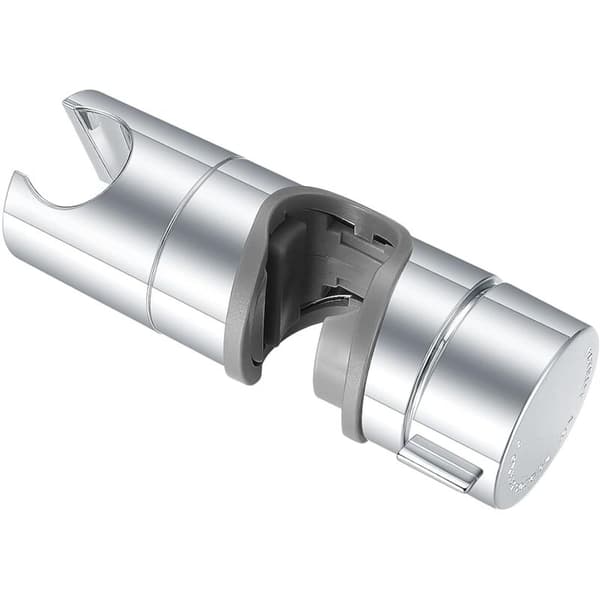 Udskiftelig håndbruserholder, krom ABS brusehovedholder, 18-25 mm justerbar diameter