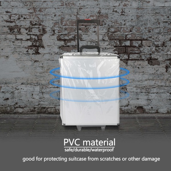 PVC läpinäkyvä sadetakki vedenpitävä cover case (22 tuumaa)