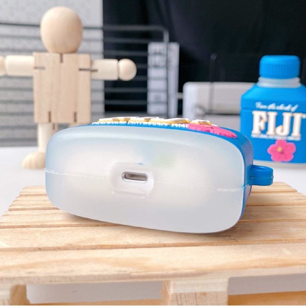 Ultratunt Skyddsfodral för Airpods, Stöttåligt Anti-fall Tecknat Fodral Erbjuder Exakta Utskärningar, Bibehåller Full Funktionalitet, Med Trådlös Laddning