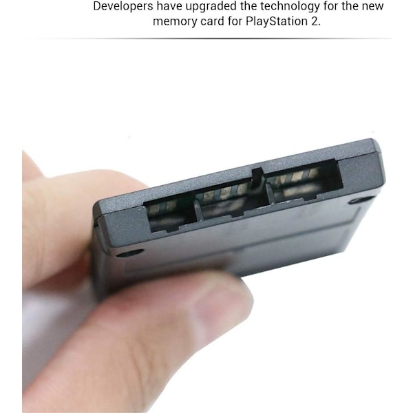 Minneskort för Sony Ps2, exklusivt för Ps2 med hållbar kompakt design, höghastighetsinnovationschip säkerställer spardata och anpassade profiler