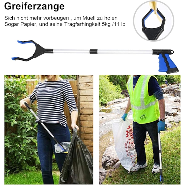Extra Lång 82 cm Gripklo, Mångsidig Användning För Seniorer, Funktionshindrade, Patienter Efter Operation, Artritpatienter Och Karpaltunnelsyndrom