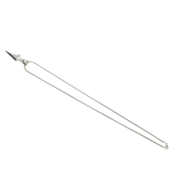 Pilespids vedhæng halskæde legering Vintage Spear Point Chain Pendant