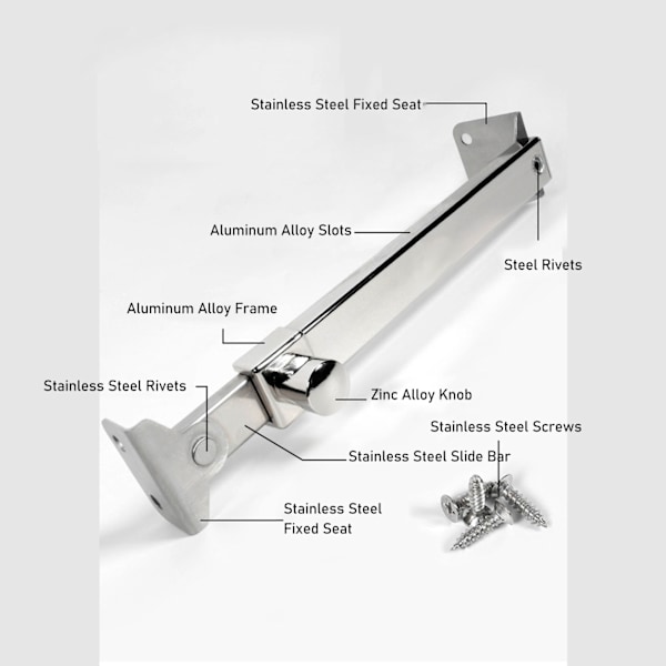 Ikkunansaranan sarana ulkoinen työntöavattava ikkunatuki alumiiniseos turvallinen ikkunan varuste kotiin 04 mallia
