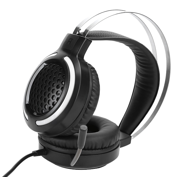 Gaminghörlurar med ergonomisk design, lätt konstruktion för långa spelsessioner