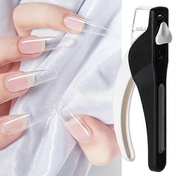 Multifunctional Anti-splash U-shaped False Nail Scissors Clipper Nail Clippers Professional False Nail Tips Clipper Manicure Tool