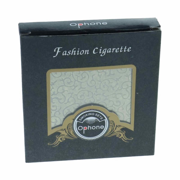 Cigarettetui 20 Cigaretter, Klassiskt Metall-Cigarettetui, bärbar Cigarettbox av Metall, Retro cigarettetui Legering Cigarettbox, rymmer