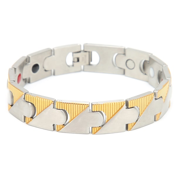 Armband av titanstål för män Fashionabelt Elegant unikt armband