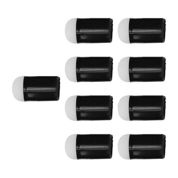Specialdesignade fingersvamptuppare, kvalitetplast och svamp, lättrengörliga konst- och hantverksritverktyg för målningsbehov