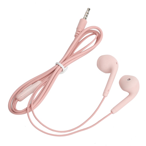 Ergonomiskt Designade In-ear Hörlurar, Professionell Ljudkvalitet HiFi Stereo, Trasselfria Trådbundna Hörlurar med Mikrofon, Bekväm Lyssning