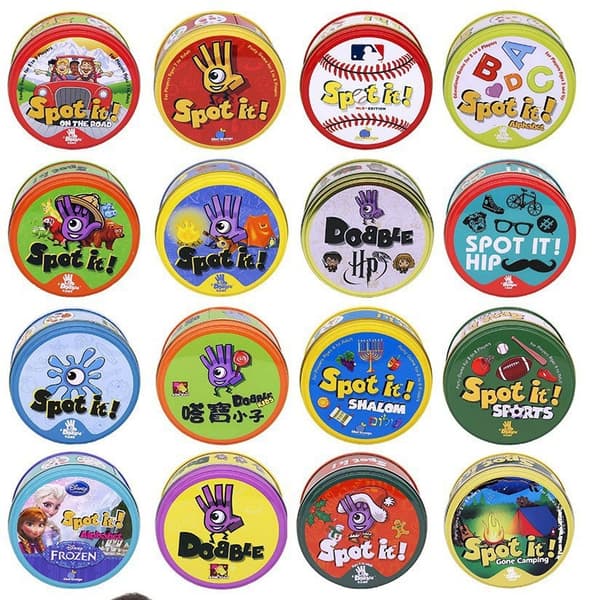 Spot it! Dobble kortspill puslespill partyspill partyspill dobble