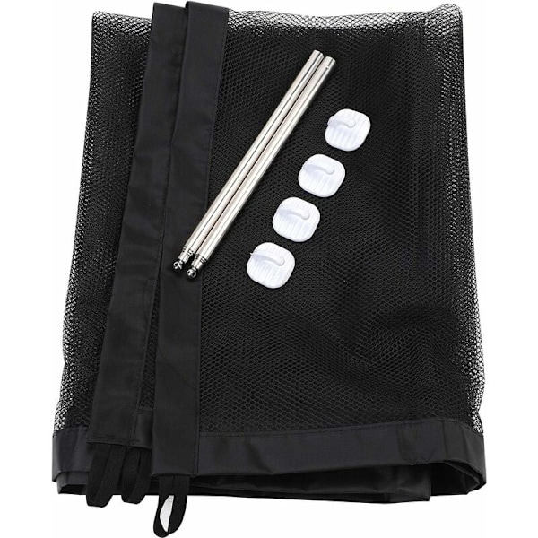 Portabel Vikbar Husdjursgrind för Inom- och Utomhusbruk, Skydda Dina Nära och Kära med Partiell Synlighet, Elegant Design för en Touch av Klass (180 cm