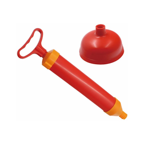 Kraftfull Vakuumpump, Högtrycks Avloppsrensare Med Hållbar Design För Snabb Rengöring Av Diskbänkar, Toaletter Och Rör (Röd)
