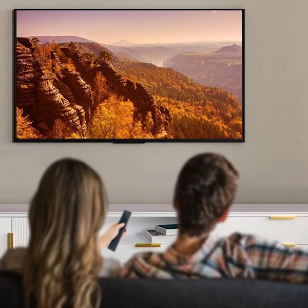 Röstfunktionsaktiverad universalfjärrkontroll, Hisense Smart 4K TV-kompanjon för sömlös underhållning, infraröd kontrollalternativ med hög