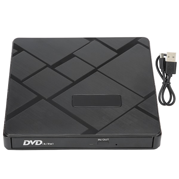 Bärbar Typ C USB 3.0 CD-RW, Högkvalitativ Prestanda, Stark Stabilitet, Snabb Läshastighet för Stationära Datorer, Bärbara Datorer, Allt-I-Ett