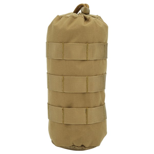600D Oxford Cloth Water Bottle Sleeve Bag Tactics Multifunction Lightweight Bottle CoverTan