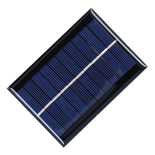 1W 5V Solpanel Polykristallint Kisel Solar Epoxy Ark för Skepp Flygplan Utomhus Solcellslampa