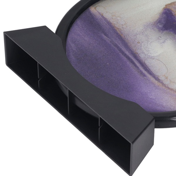 7 tuuman liikkuva hiekka-taidekuva rentouttava sisustus 3D-hiekkamaalaus sisustus kotiin työpöydälle toimistolle violetti