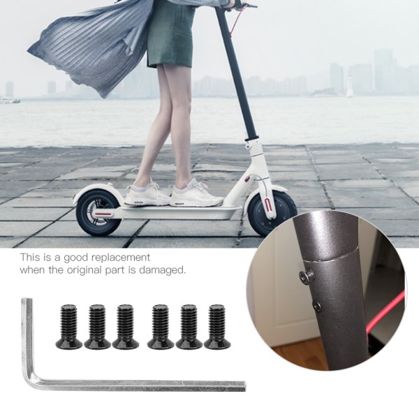 10 stk Skrutrekkersett for Xiaomi Mijia M365 elektrisk scooter