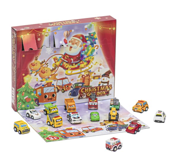 Julekalender, Jule Blind Box Traktor Leketøysboks