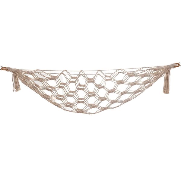 Large Storage Net Hammock for Stuffed Animals, Made with Real Net, Not Mesh, Organize the Chaos