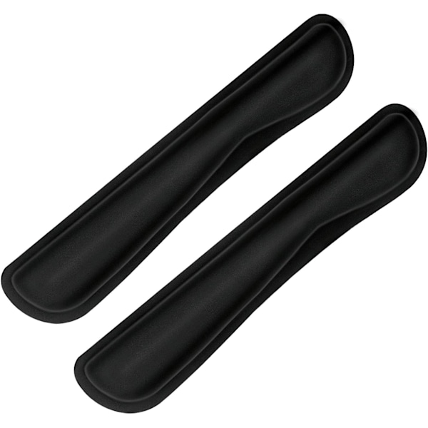Lugna Din Handled, Handledsstöd i Memory Foam för Tangentbord och Mus, Ergonomisk Design för Smärtfritt Skrivande, Halkfri Bas Säkerställer Stabilitet