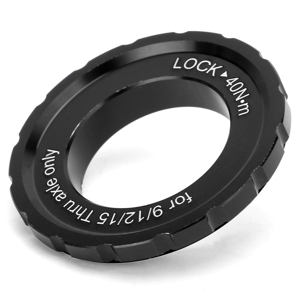 Mountain Road Bike Center Lock Hjulnav Hub Disc Lock Cover 9/12/15MM Tønde Aksel