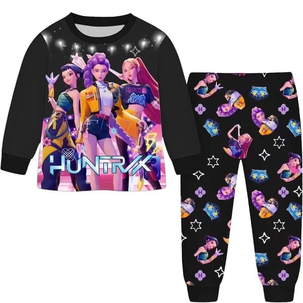 K-Pop Devil Hunter T-skjorte, Pyjamas for barn